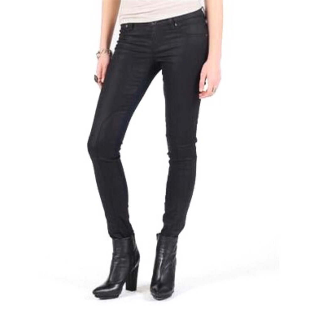 Black Volcom Skinny Jeans